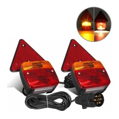 Par de Farolins Traseiros C/Refletor