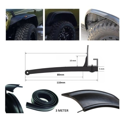 Abas de Roda Universais em Borracha 8CMX3M