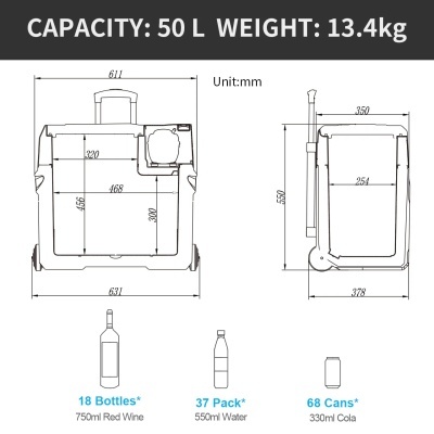 Arca ALPICOOL CTF50 LG COOL TOP
