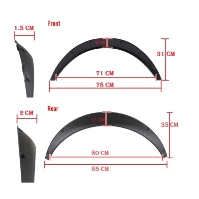 Abas de Roda Universais