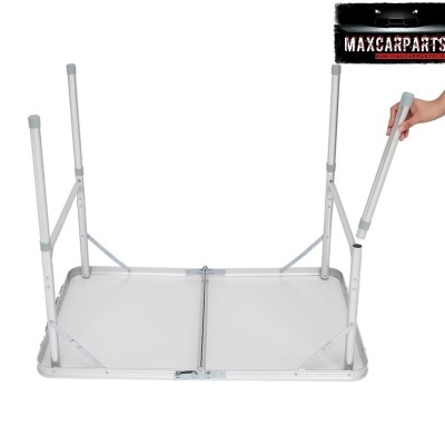 Mesa dobrável alumínio 120 x 60 cm