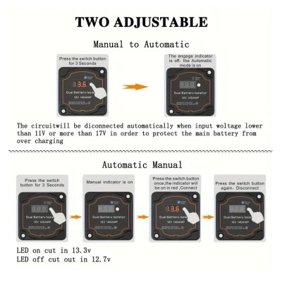 Kit Gestor Bateria Dupla Digital