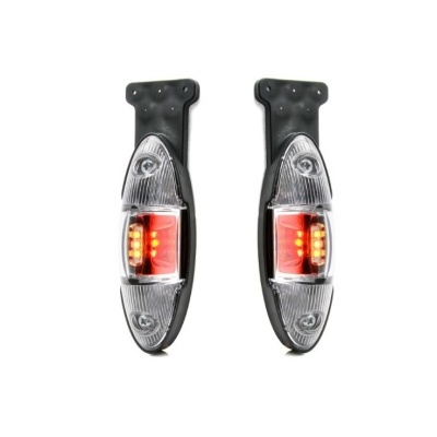 Marcador Led 12/24V Vermelho/Branco/ Laranja