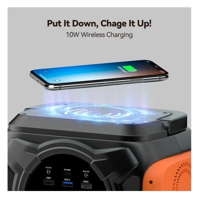 Kit Solar Painéis 100W + Estação de Energia 320/600W