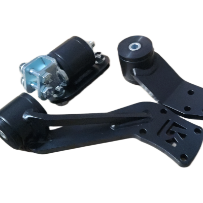 Kit de 3 Suportes Rebaixamento Eixo Dianteiro Suzuki Vitara