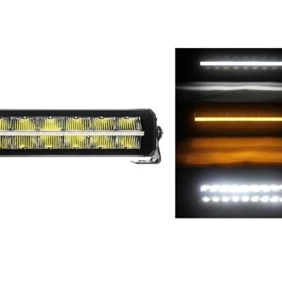 Luz LED retangular para automóveis com diferentes modos de luz