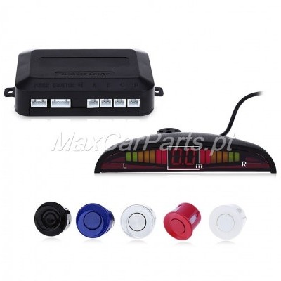 Sensores de Estacionamento com Display em Led