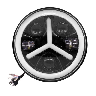 Par de Faróis LED STAR DRL 7"