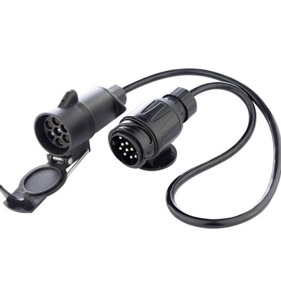 Cabo de alimentação Reboque 13 a 7 pinos