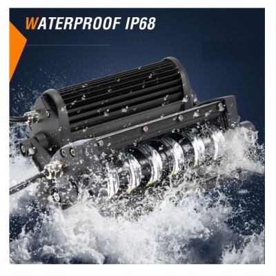 Luz LED preta impermeável a água em uso exterior