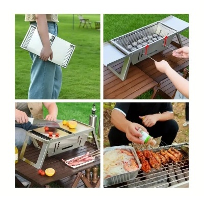Churrasqueira Portátil Dobrável