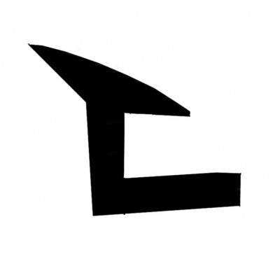 Borracha de Acabamento para Abas de Plástico 8M - Gama Alta