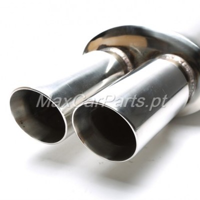 Panela de escape 2x76MM