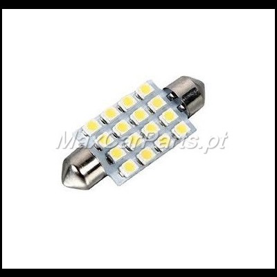 Lâmpada 41mm 16 Leds SMD