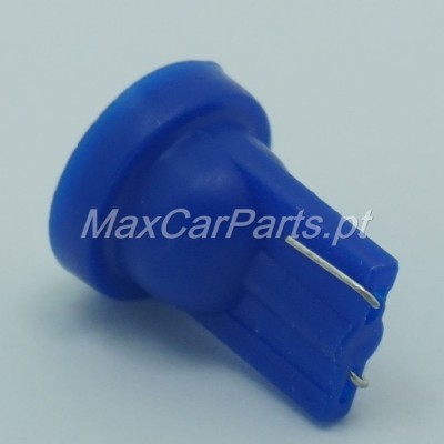 Lâmpada w5w 8 Leds SMD Azul