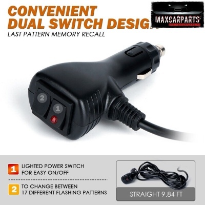 Pirilampo LED c/suporte Magnético Azul