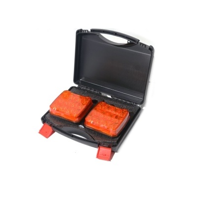 Kit de Strobs Led Laranja Portáteis