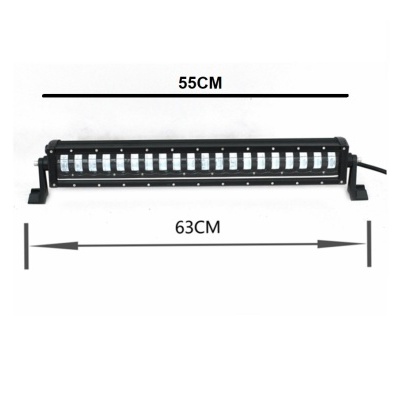 Barra de Leds 160W 9D Dupla Iluminação - Gama alta - CREE