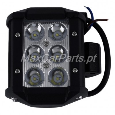 Farol Led 18W Mini Barra Leds