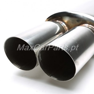 Panela de escape 2x88/90MM