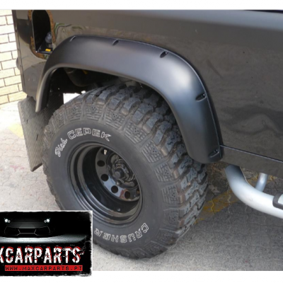 Abas de Roda Plástico Land Rover Defender 12CM