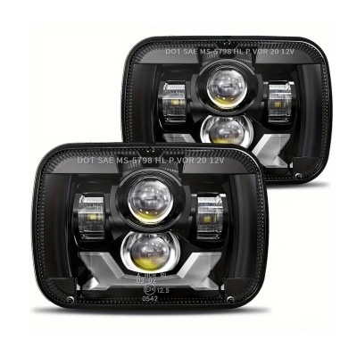 Par de Faróis LED 20x15CM - Homologados