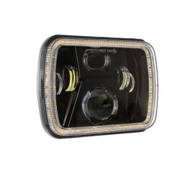 Par de Faróis LED DRL 20x14CM