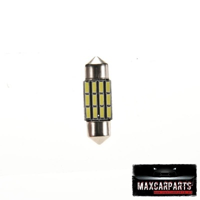 Lâmpada 31mm 12 Led SMD