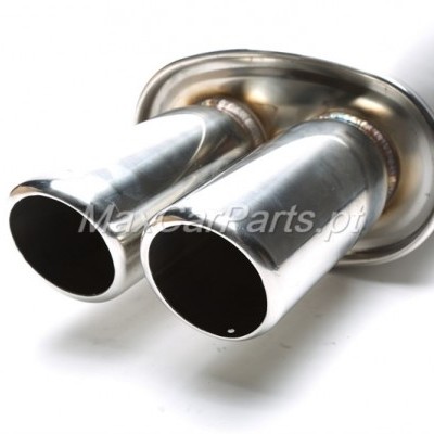 Panela de escape 2x76MM