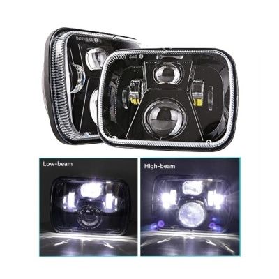 Par de Faróis LED 20x14CM