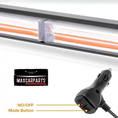 Barra de Leds Direcional 108W 90cm Laranja