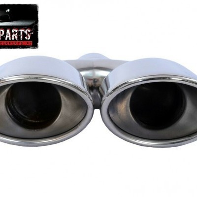 Ponteira de Escape Dupla Oval (3010)