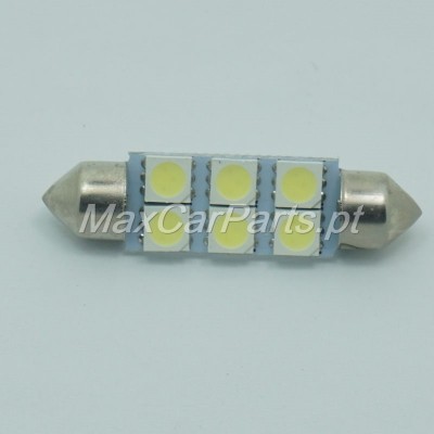 Lâmpada 41mm 6 Leds SMD
