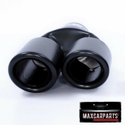 Ponteira Escape Dupla Preta Direita