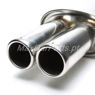 Panela de escape 2x76MM