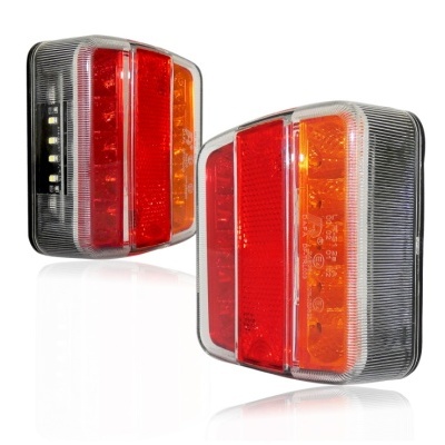 Par de Farolins Traseiros Led