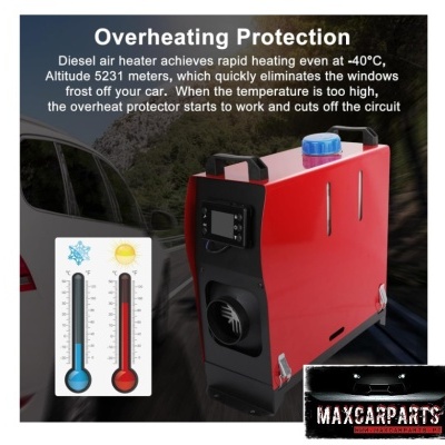 Aquecedor Portátil Diesel 8Kw 12V