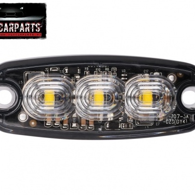Strob Led F6 Laranja Slim 10W R65