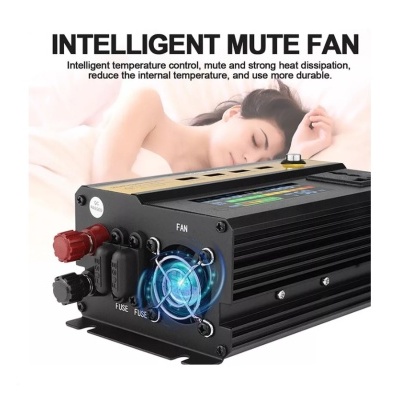 Conversor de Corrente 12v/220v - 1200w