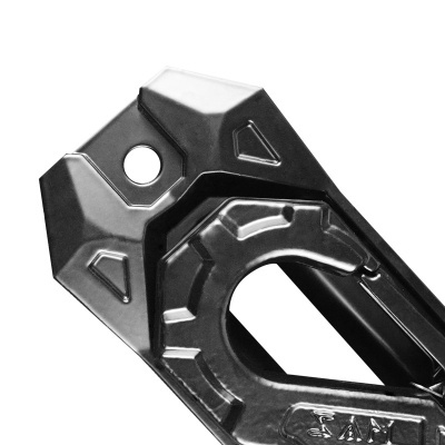 Guia Alumínio + Gancho Preto Extreme