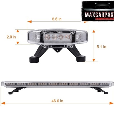 Ponte Led Beacon Light 120CM Laranja - Gama Média