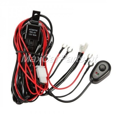 Kit de Cabos Iluminação Auto com Interruptor