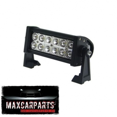 Protetor de luz LED automóvel preto com 12 lentes, suporte ajustável, fundo branco e logo MAXCARPARTS