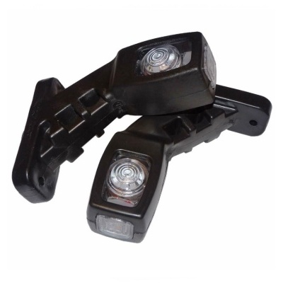 Par Marcador Led 12/24V Vermelho/Branco/ Laranja