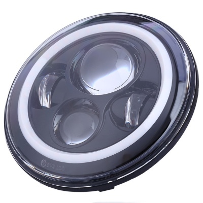 Par de Faróis LED Angel Eyes 7"