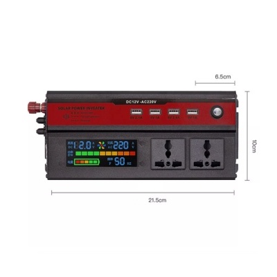 Conversor de Corrente 12v/220v - 1200w