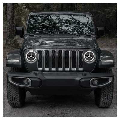 Par de Faróis LED STAR DRL 7"