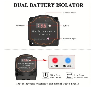 Kit Gestor Bateria Dupla Digital