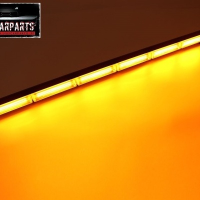 Barra de Leds Direcional 108W 90cm Laranja
