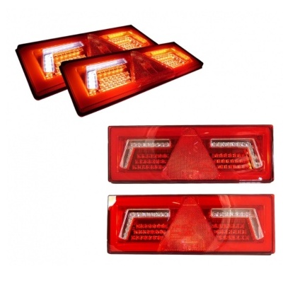 Par Farolins Traseiros Led 12\24V